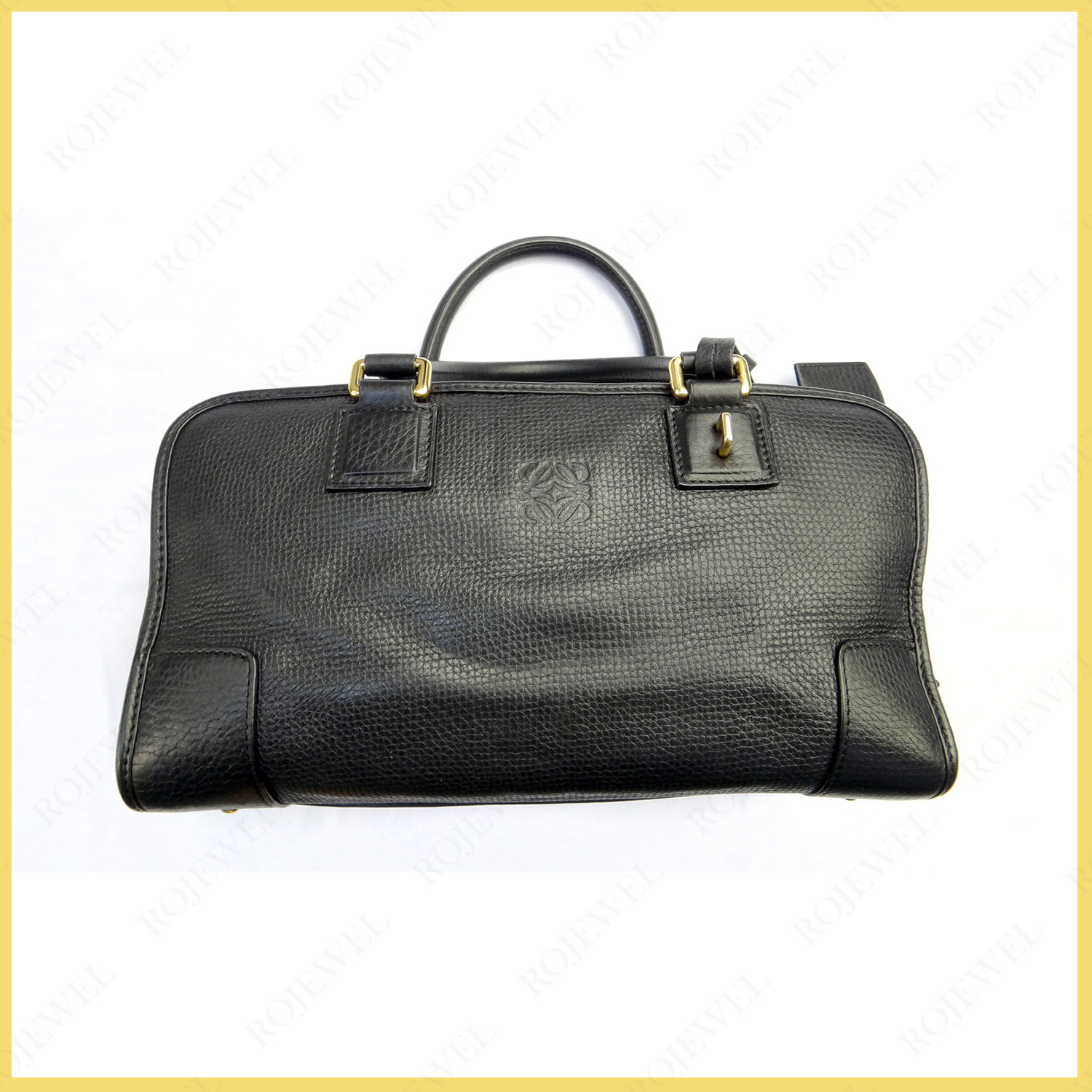 羅意威（Loewe）包包清潔補色前后對比