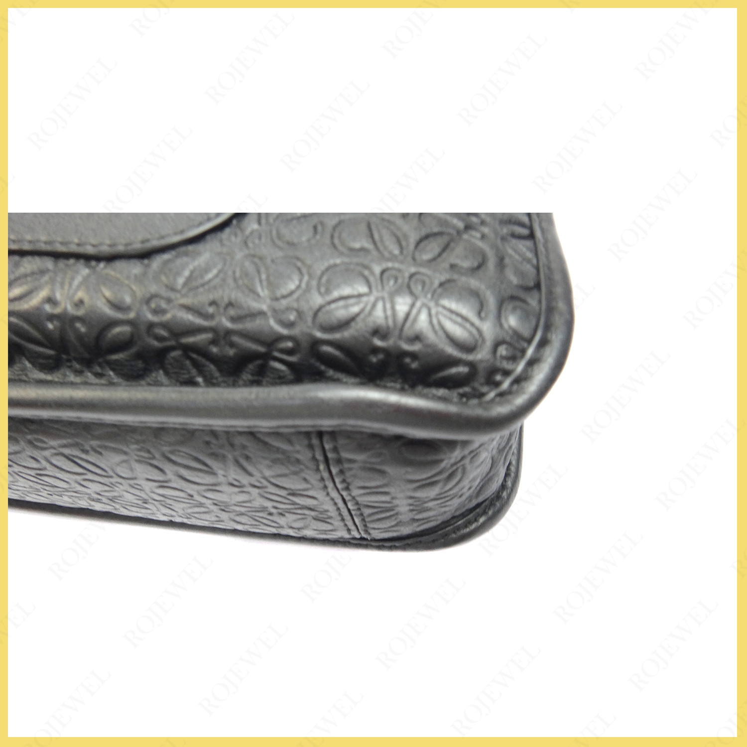 羅意威（Loewe）包包清潔保養(yǎng)前后對比