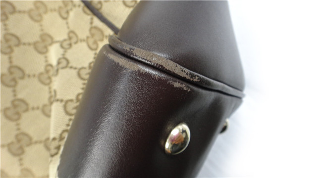 古馳（Gucci）包包清潔補(bǔ)色前后對(duì)比
